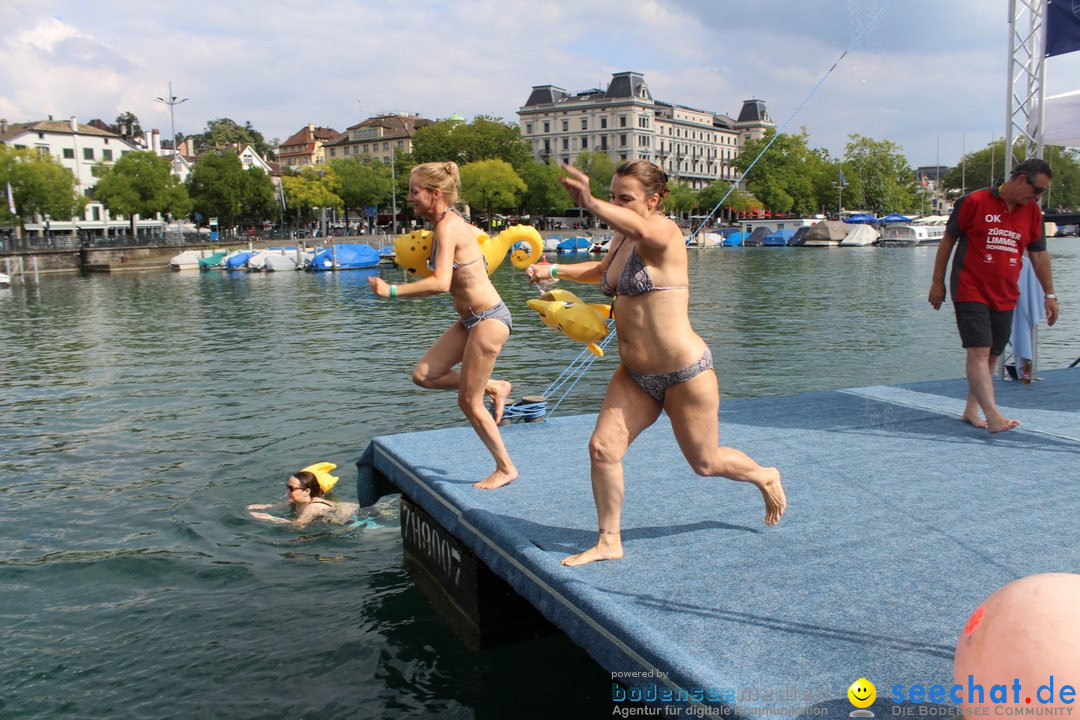 54. Zuercher Limmatschwimmen: Zuerich - Schweiz, 18.08.2018