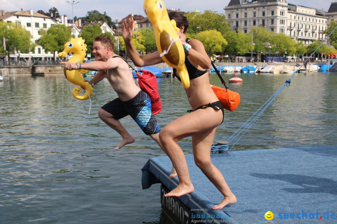 54. Zuercher Limmatschwimmen: Zuerich - Schweiz, 18.08.2018