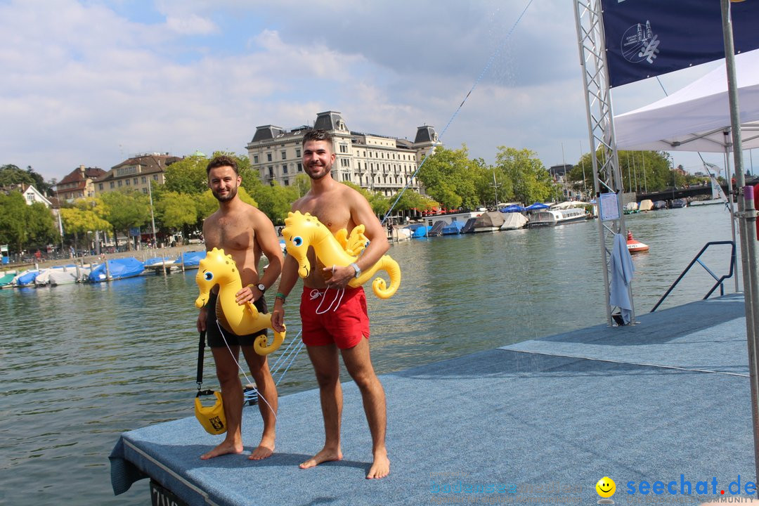 54. Zuercher Limmatschwimmen: Zuerich - Schweiz, 18.08.2018