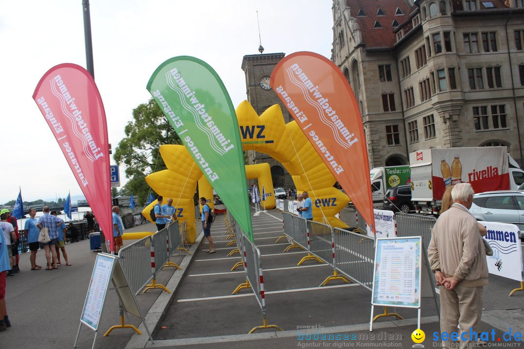 54. Zuercher Limmatschwimmen: Zuerich - Schweiz, 18.08.2018