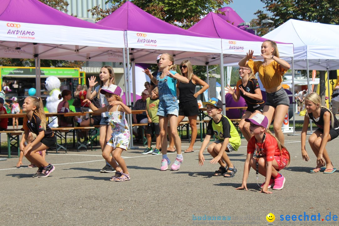 Coop Andiamo: Schweiz bewegt: Frauenfeld, 19.08.2018