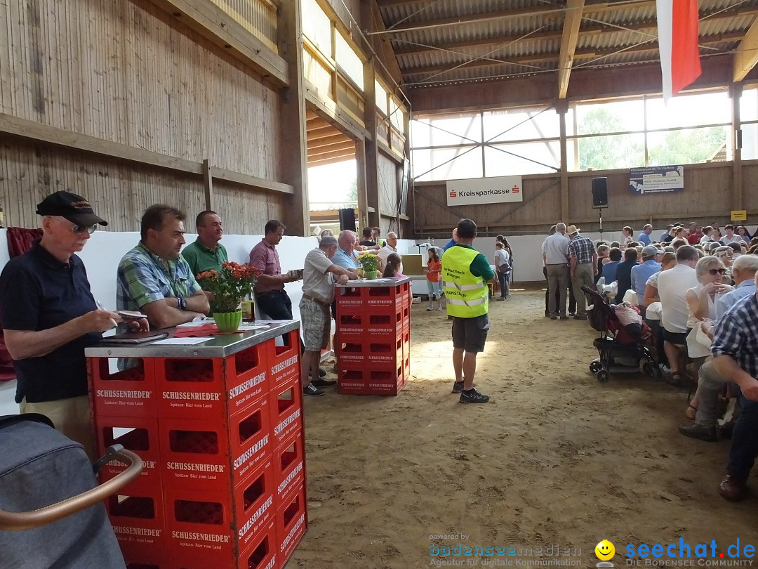 Fohlenmarkt: Riedlingen, 23.08.2018