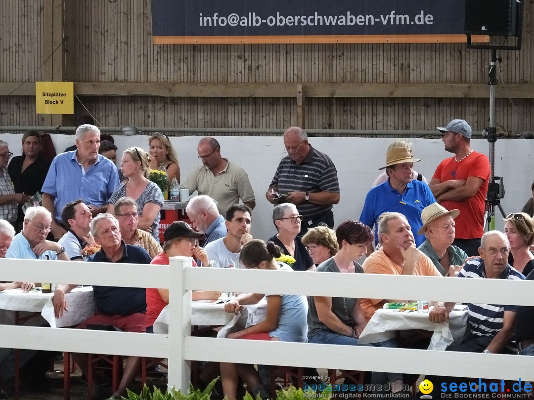 Fohlenmarkt: Riedlingen, 23.08.2018