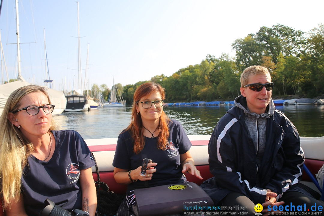 BODENSEEBOOT Breitenquerung, Sandra Hornig: Friedrichshafen, 28.08.2018