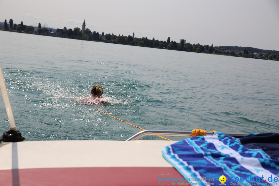 BODENSEEBOOT Breitenquerung, Sandra Hornig: Friedrichshafen, 28.08.2018