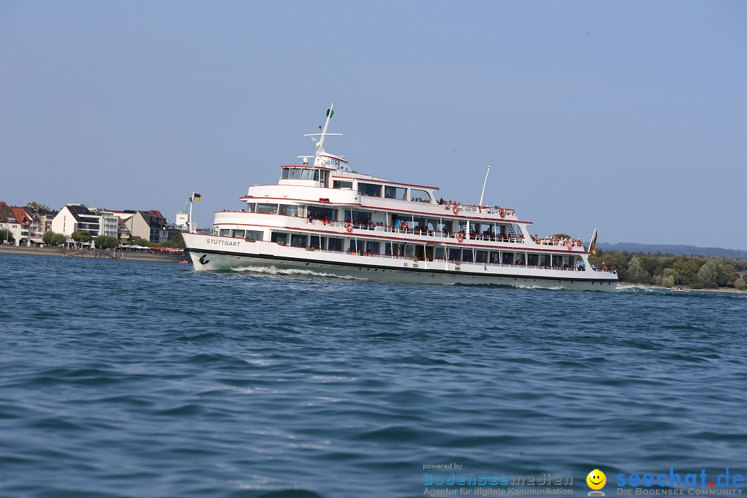 BODENSEEBOOT Breitenquerung, Sandra Hornig: Friedrichshafen, 28.08.2018