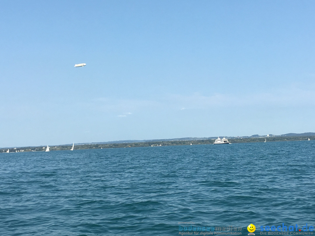 BODENSEEBOOT Breitenquerung, Sandra Hornig: Friedrichshafen, 28.08.2018