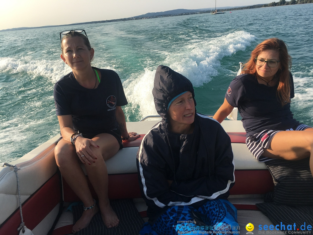 BODENSEEBOOT Breitenquerung, Sandra Hornig: Friedrichshafen, 28.08.2018