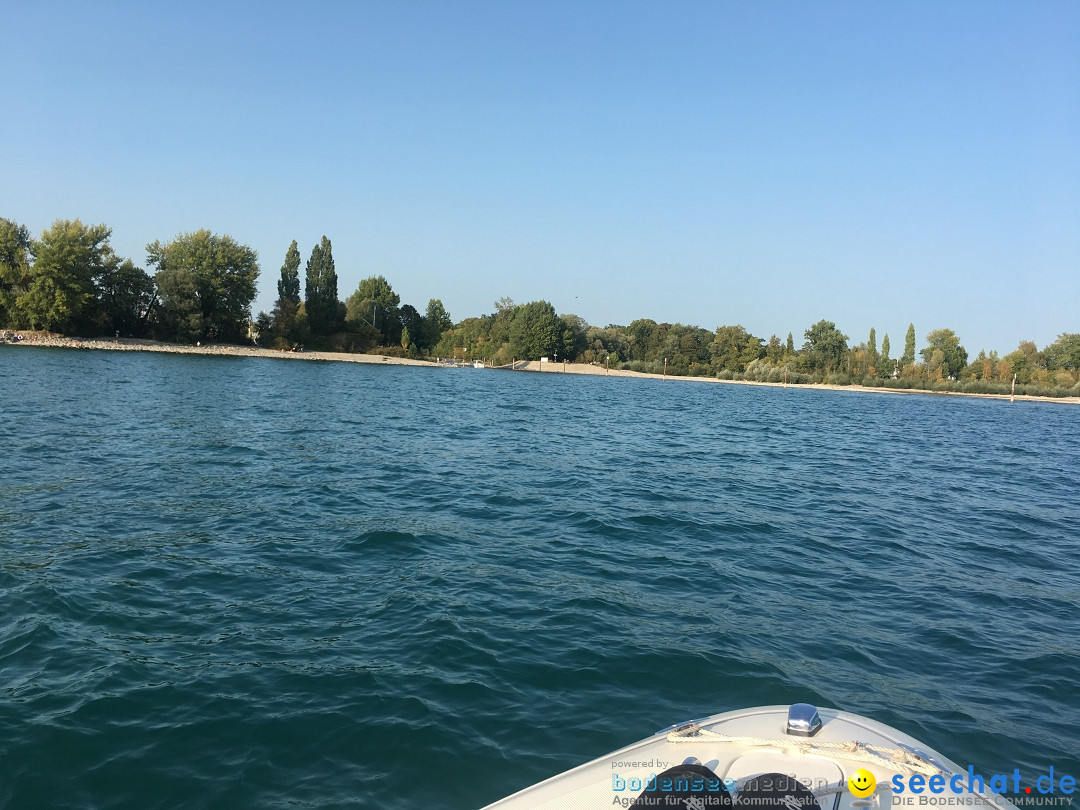 BODENSEEBOOT Breitenquerung, Sandra Hornig: Friedrichshafen, 28.08.2018