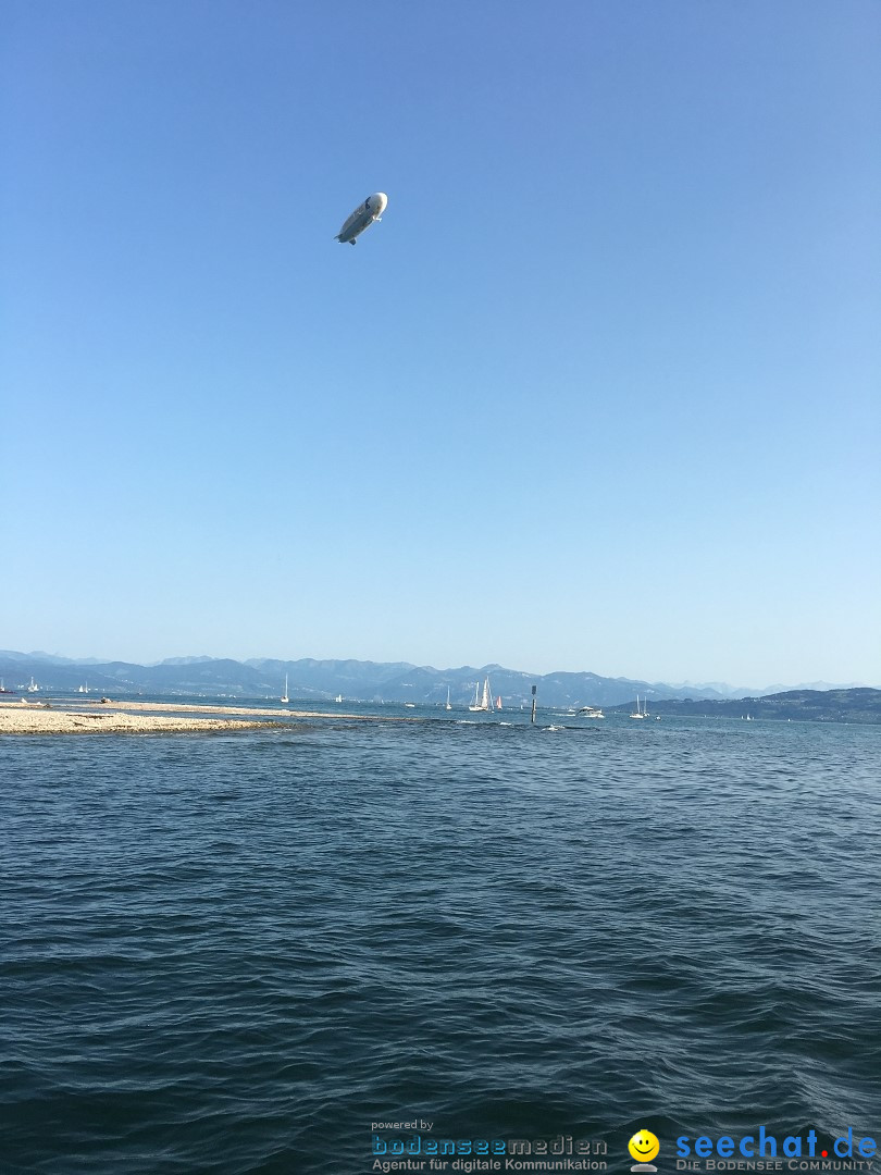 BODENSEEBOOT Breitenquerung, Sandra Hornig: Friedrichshafen, 28.08.2018