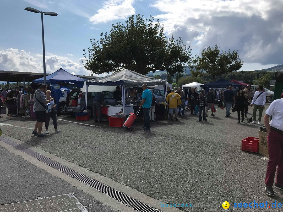 Flohmarkt in Alten-Rhein: Schweiz am Bodensee, 26.08.2018