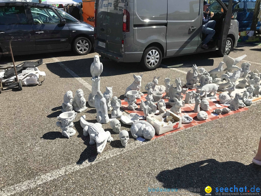 Flohmarkt in Alten-Rhein: Schweiz am Bodensee, 26.08.2018