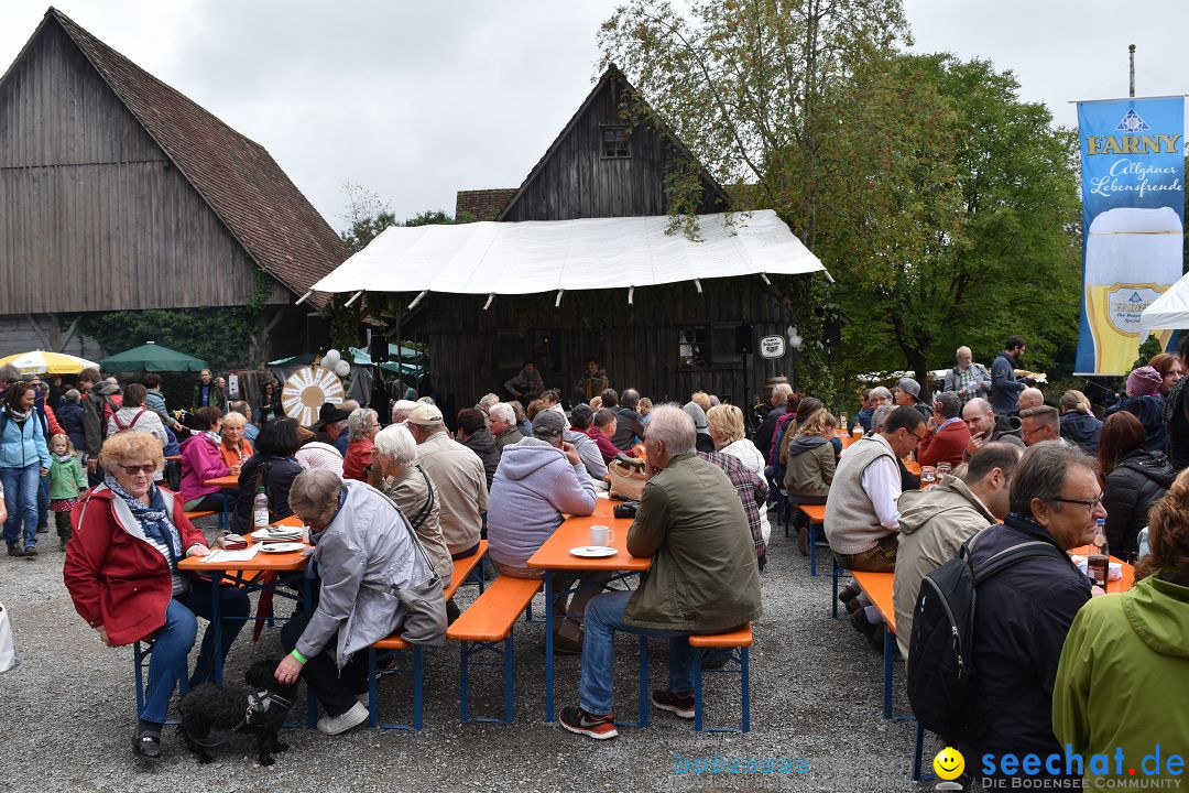 40 Jahre Bauernhausmuseum: Wolfegg - Allgaeu, 02.09.2018