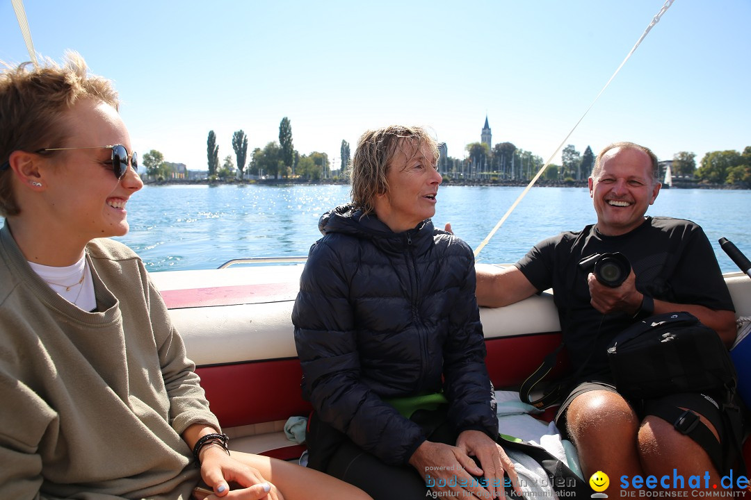 BODENSEEBOOT Breitenquerung, Katja Rauch: Friedrichshafen, 05.09.2018