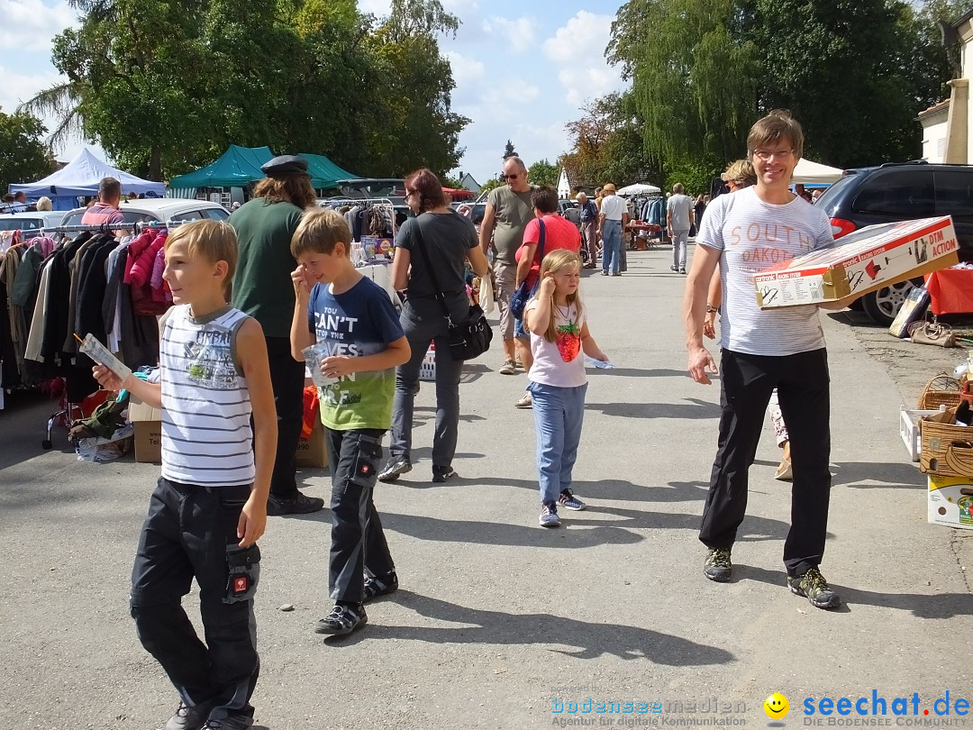 Brunnenfest - Flohmarkt: Laupheim, 08.09.2018