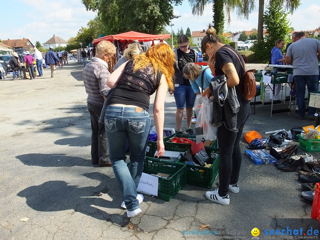 Brunnenfest - Flohmarkt: Laupheim, 08.09.2018