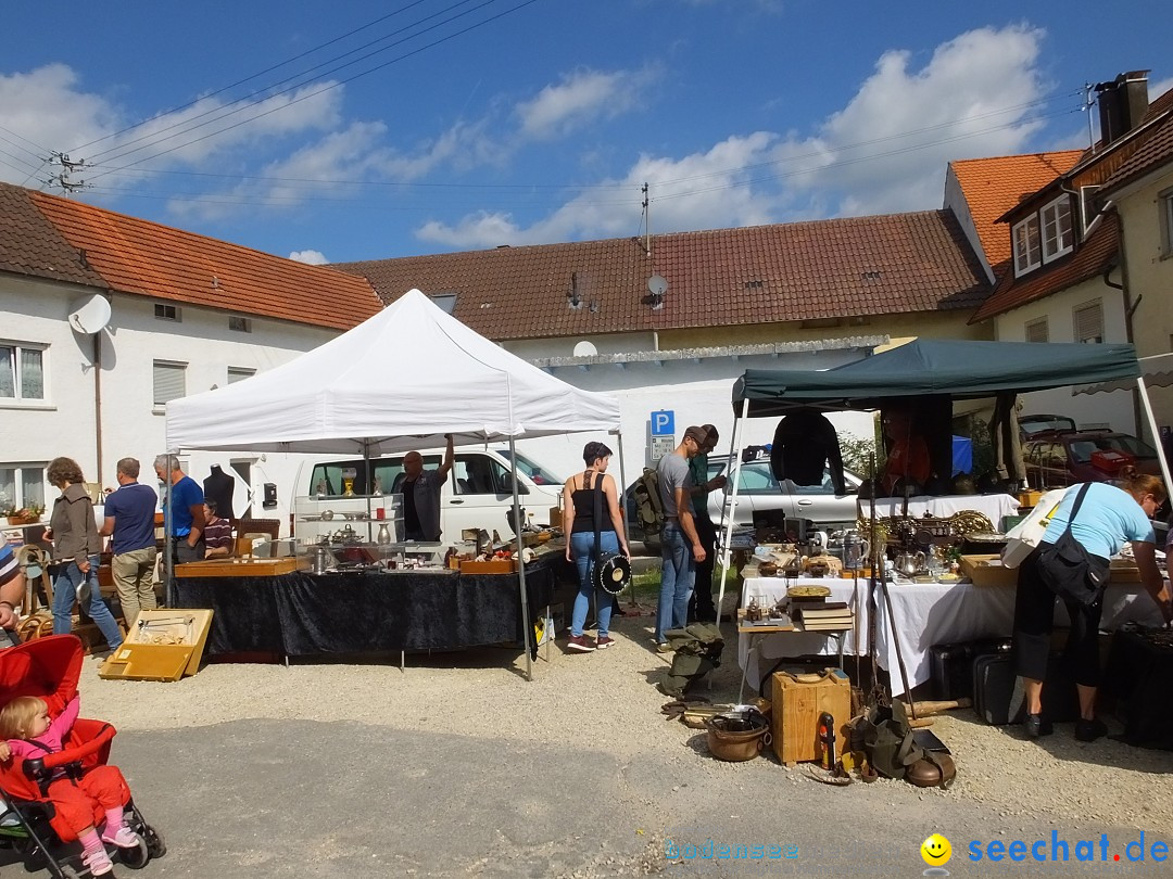 Flohmarkt in Munderkingen, 15.09.2018