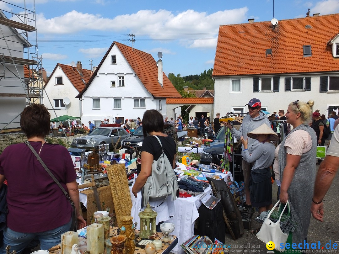 Flohmarkt in Munderkingen, 15.09.2018