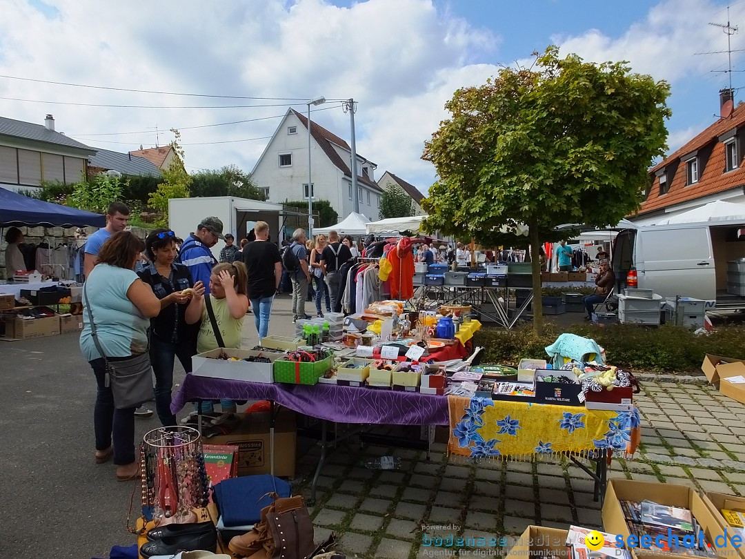 Flohmarkt in Munderkingen, 15.09.2018