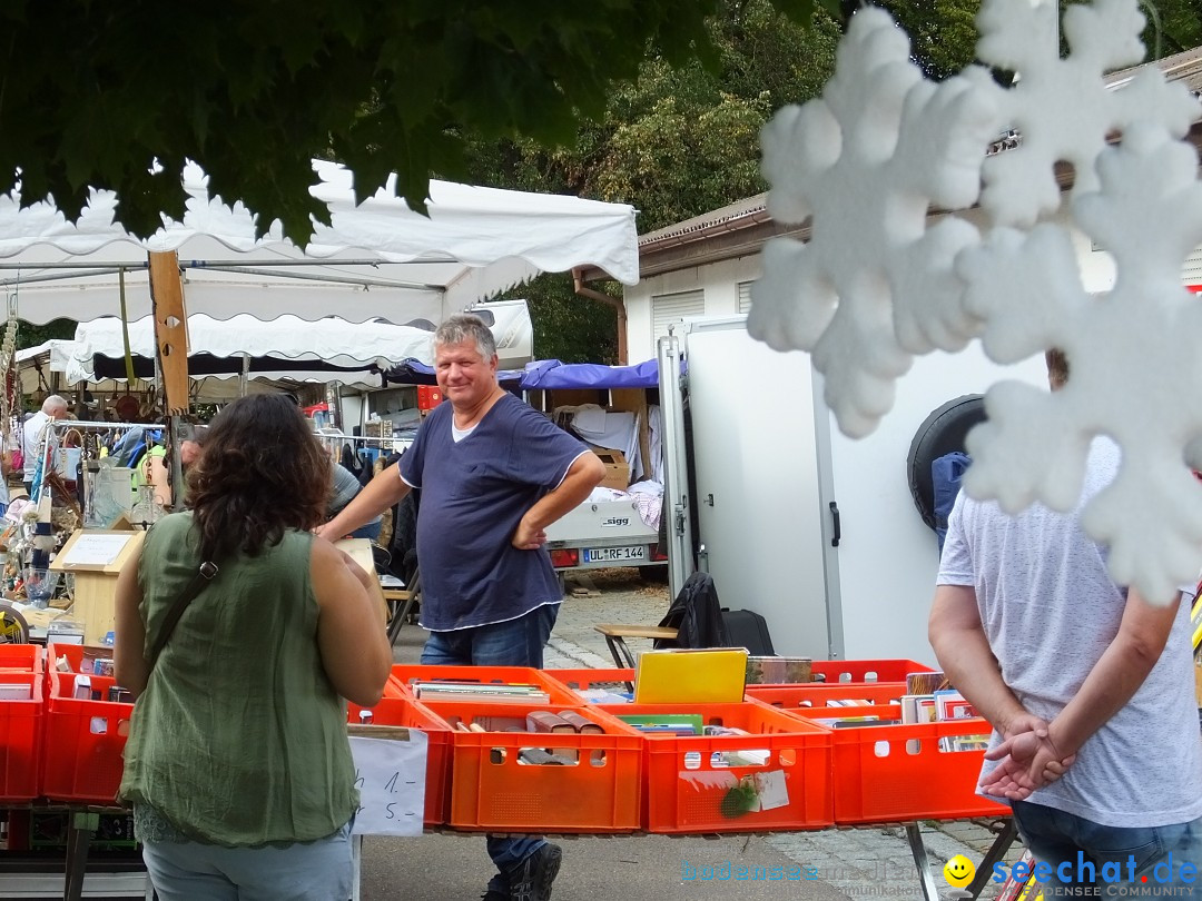 Flohmarkt in Munderkingen, 15.09.2018