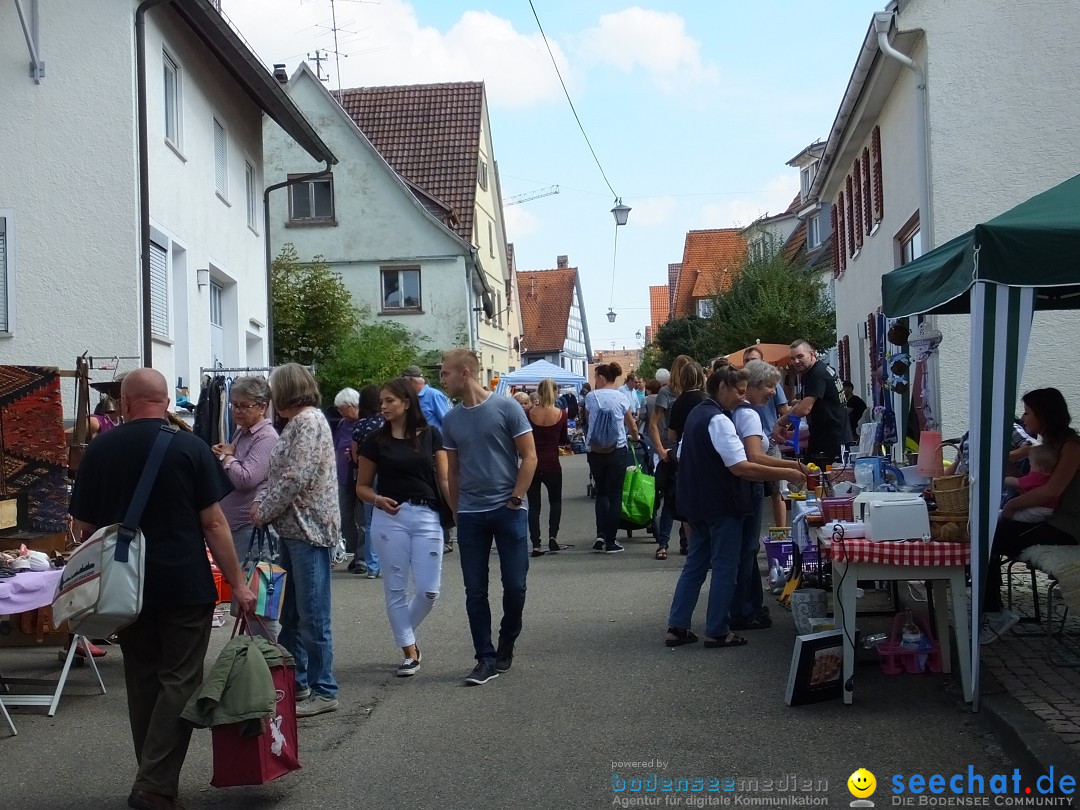 Flohmarkt in Munderkingen, 15.09.2018