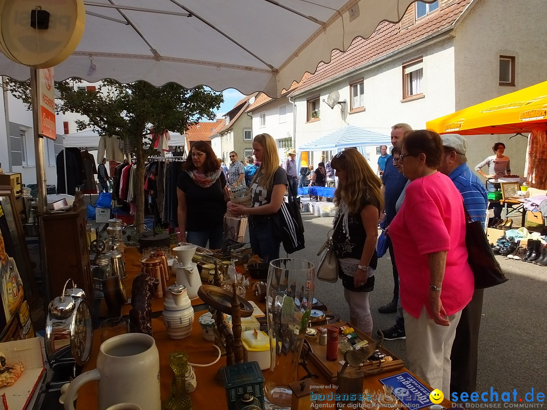 Flohmarkt in Munderkingen, 15.09.2018