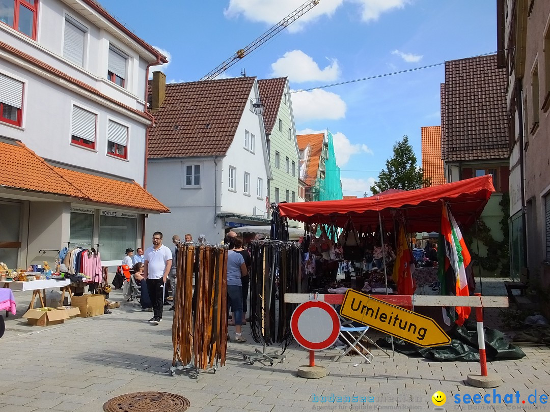 Flohmarkt in Munderkingen, 15.09.2018