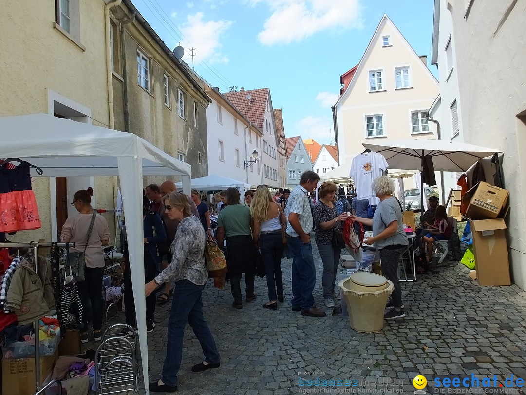 Flohmarkt in Munderkingen, 15.09.2018