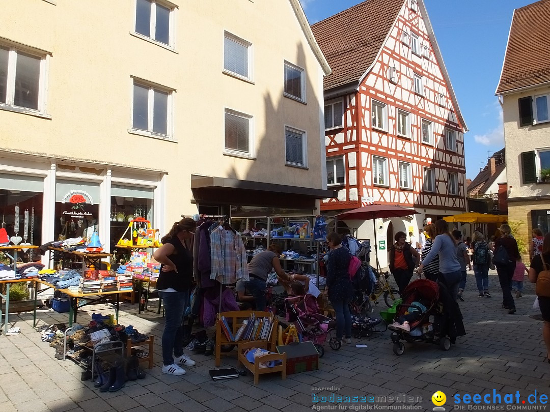 Flohmarkt in Munderkingen, 15.09.2018