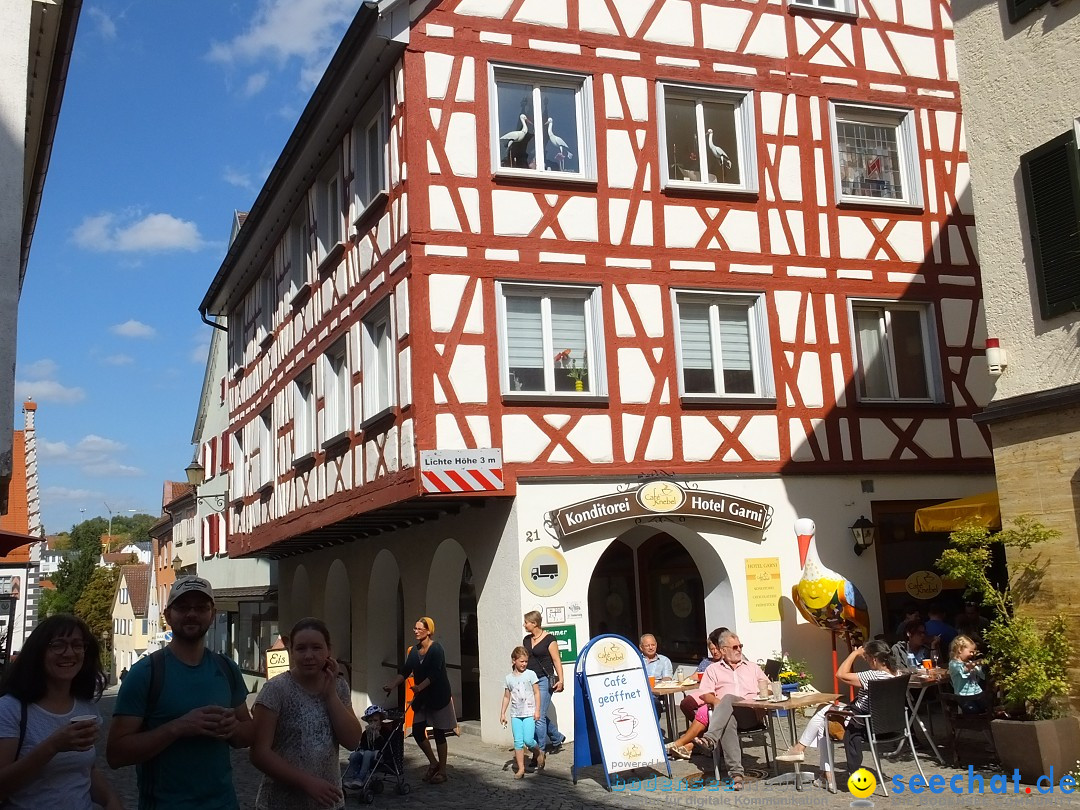 Flohmarkt in Munderkingen, 15.09.2018