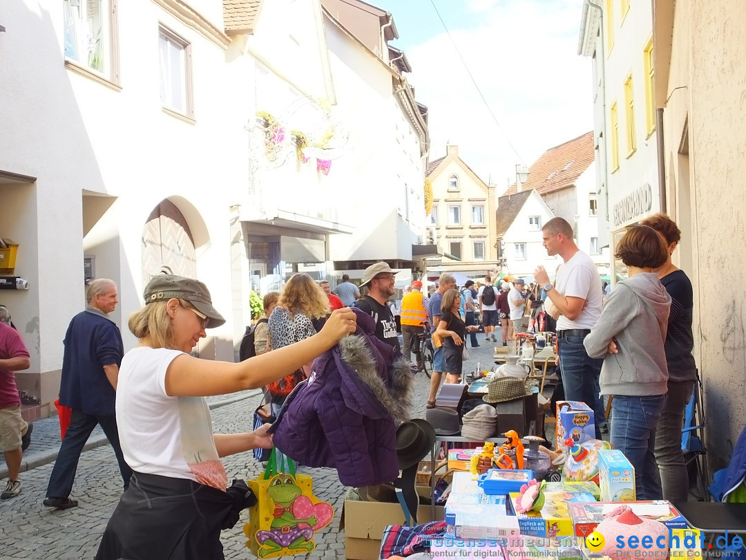 Flohmarkt in Munderkingen, 15.09.2018