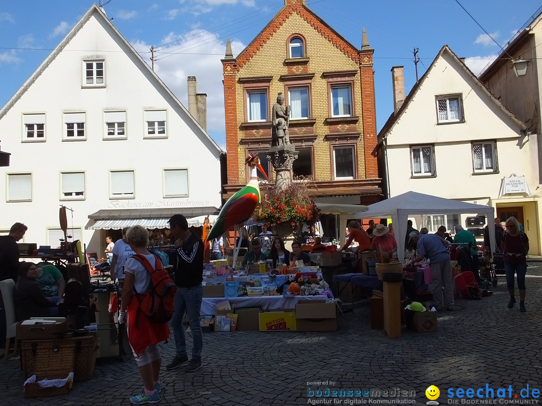 Flohmarkt in Munderkingen, 15.09.2018