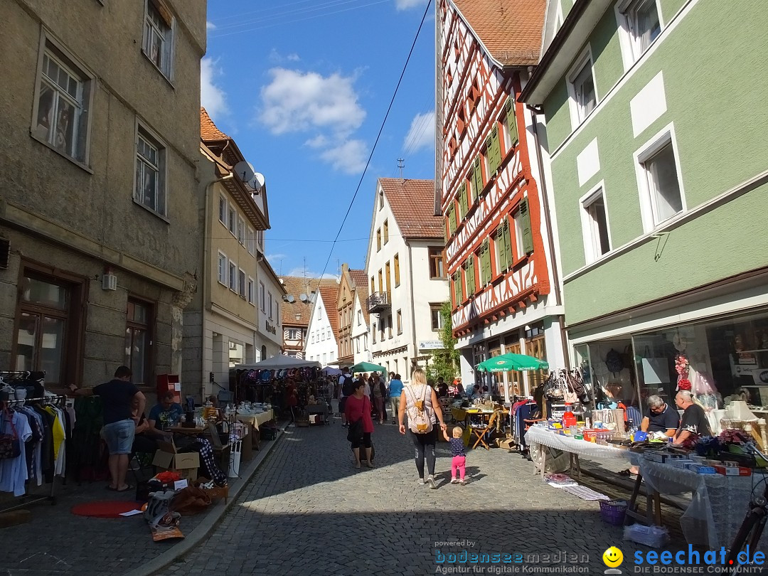 Flohmarkt in Munderkingen, 15.09.2018