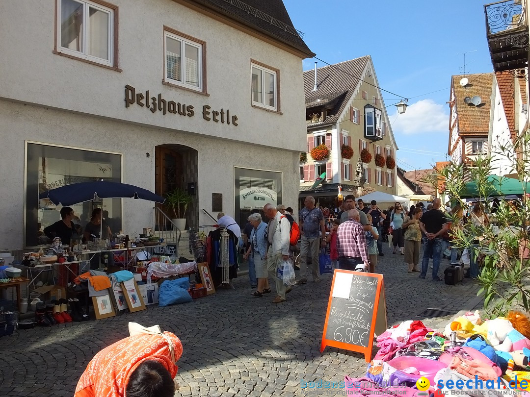 Flohmarkt in Munderkingen, 15.09.2018