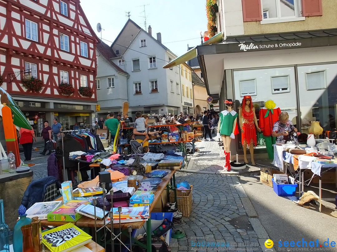 Flohmarkt in Munderkingen, 15.09.2018