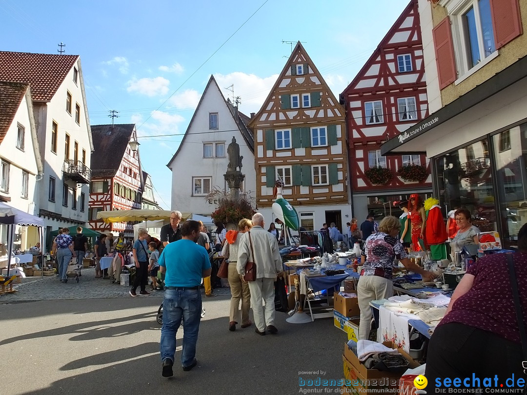 Flohmarkt in Munderkingen, 15.09.2018