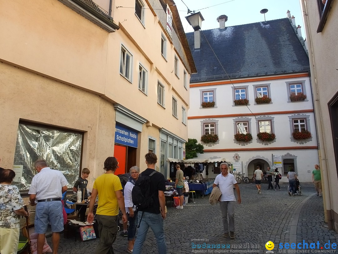 Flohmarkt in Munderkingen, 15.09.2018