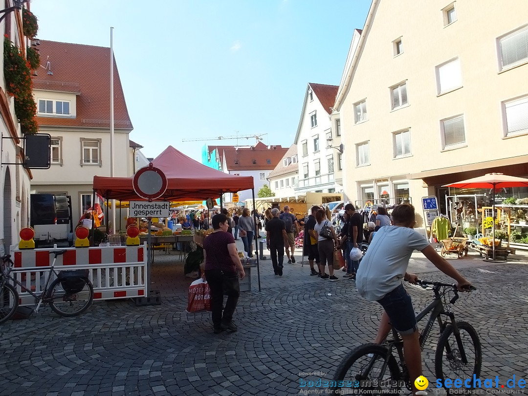 Flohmarkt in Munderkingen, 15.09.2018