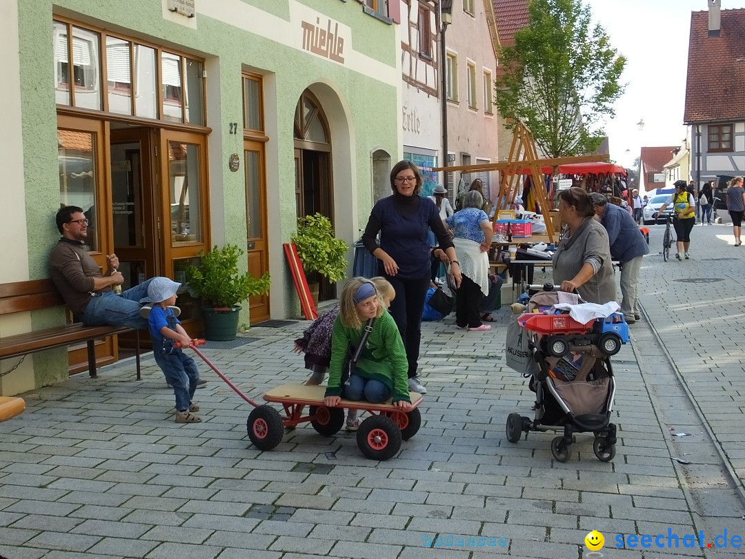 Flohmarkt in Munderkingen, 15.09.2018