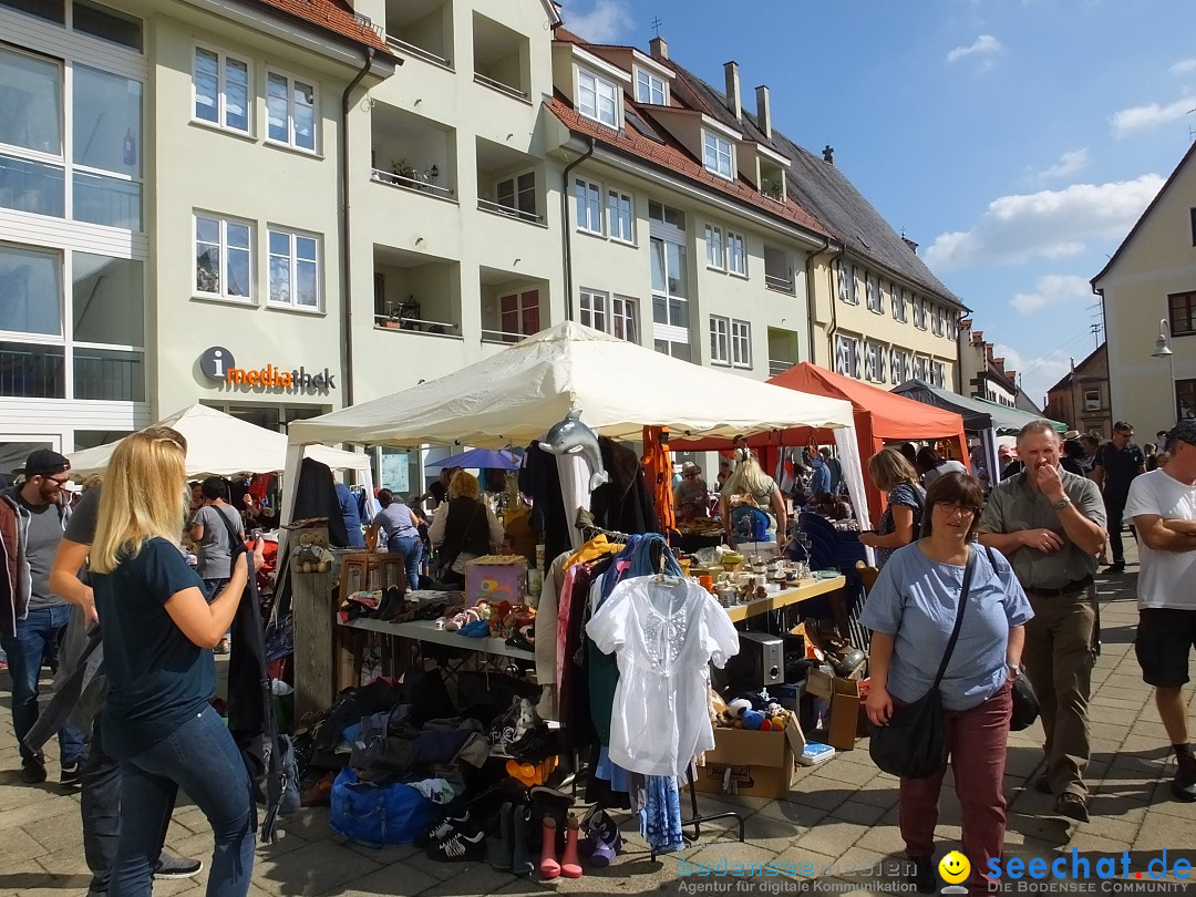 Flohmarkt in Munderkingen, 15.09.2018