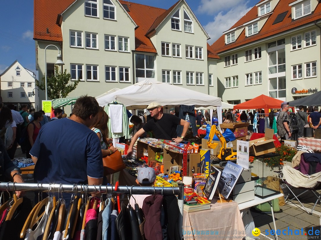 Flohmarkt in Munderkingen, 15.09.2018