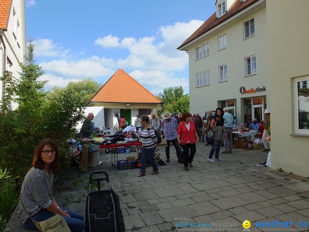 Flohmarkt in Munderkingen, 15.09.2018