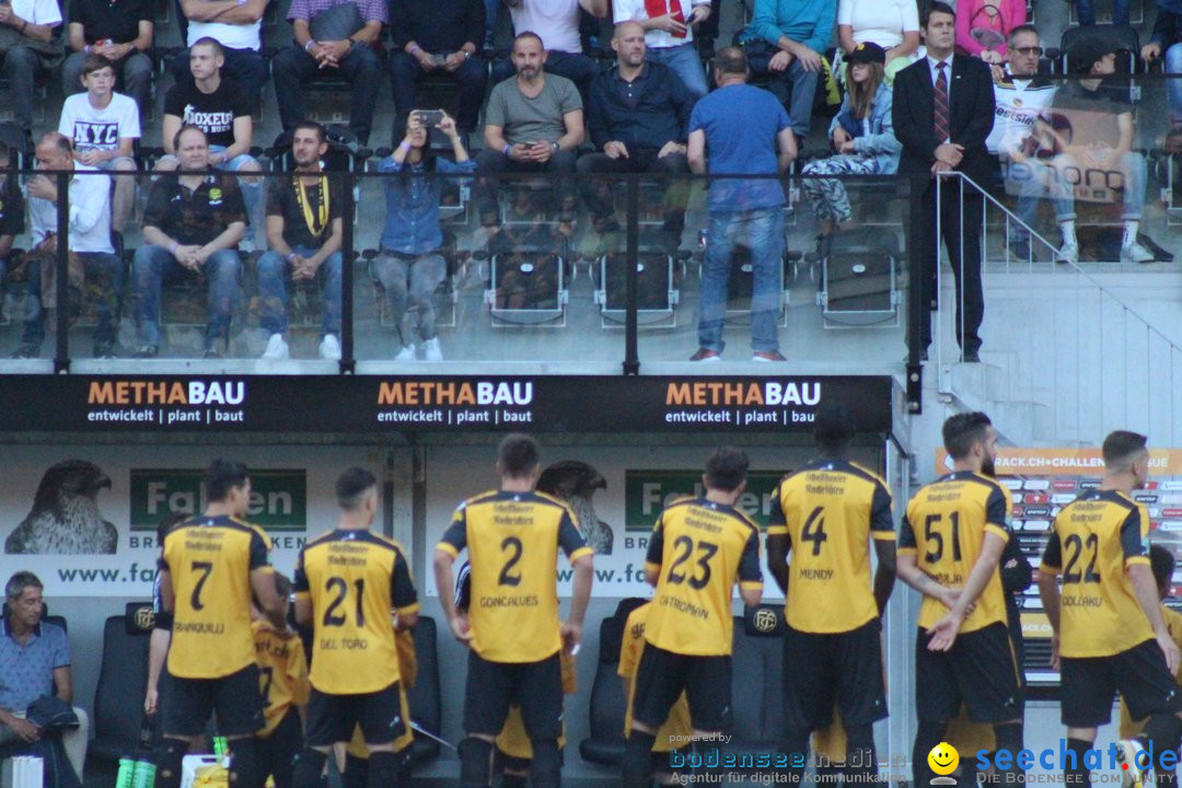 Fussball: FC Schaffhausen vs Young Boys, Schaffhausen, 15.09.2018