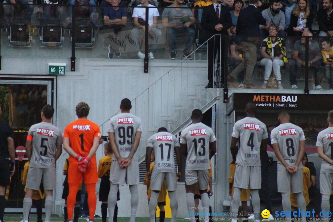 Fussball: FC Schaffhausen vs Young Boys, Schaffhausen, 15.09.2018