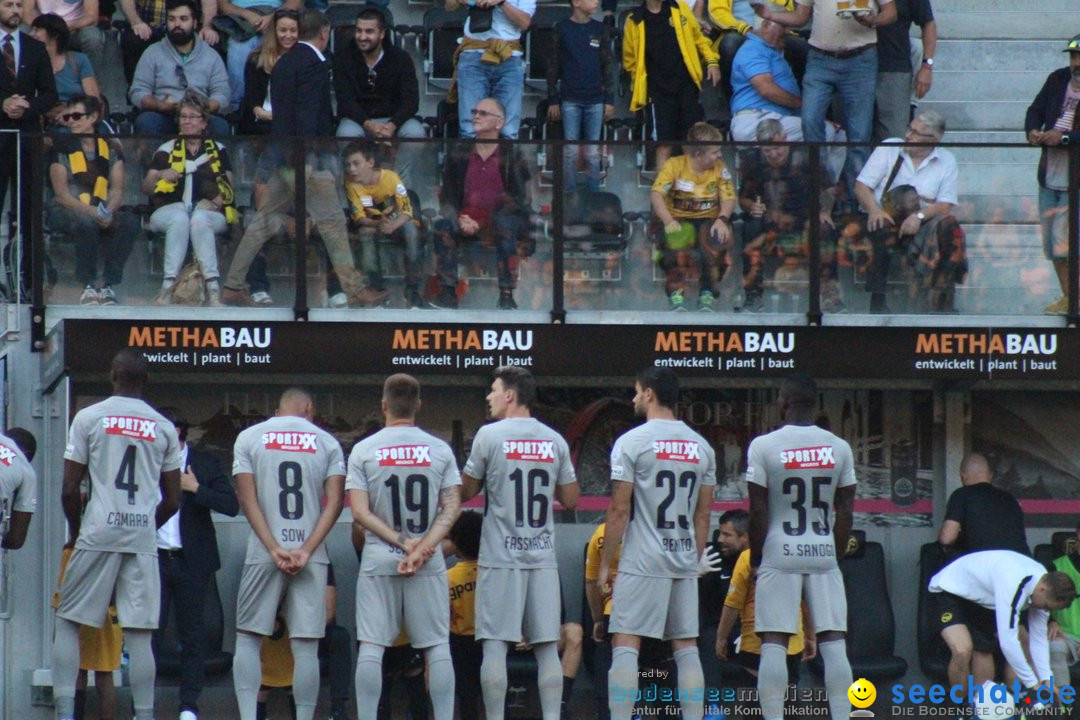 Fussball: FC Schaffhausen vs Young Boys, Schaffhausen, 15.09.2018