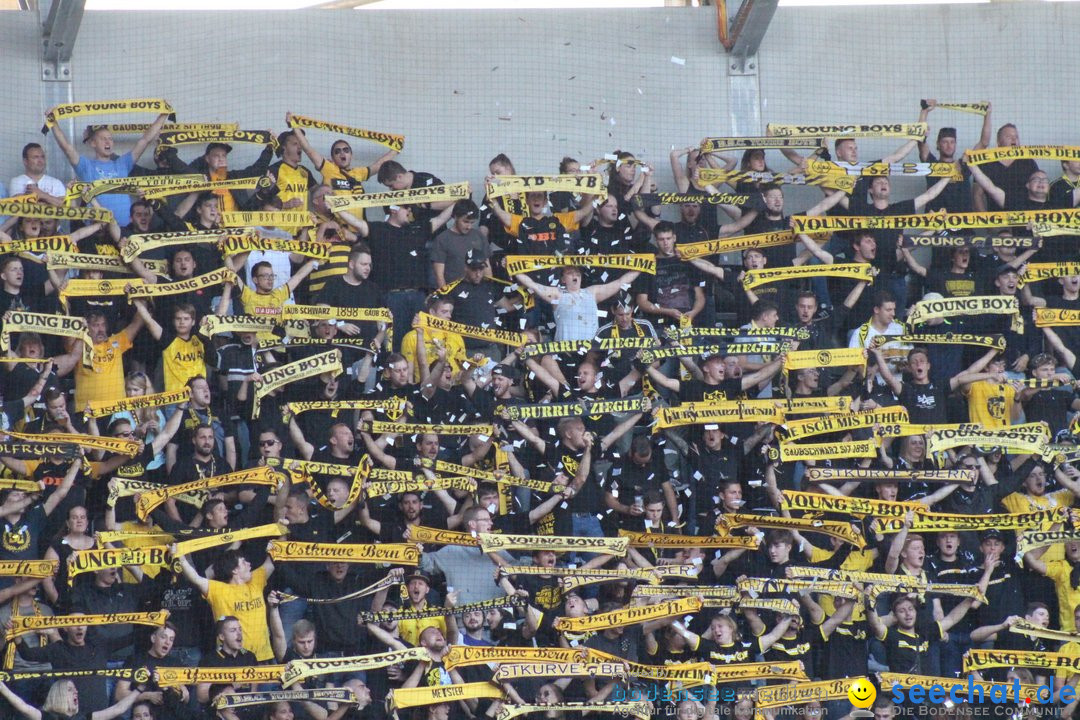 Fussball: FC Schaffhausen vs Young Boys, Schaffhausen, 15.09.2018