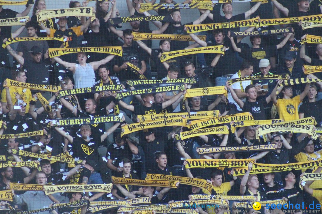 Fussball: FC Schaffhausen vs Young Boys, Schaffhausen, 15.09.2018