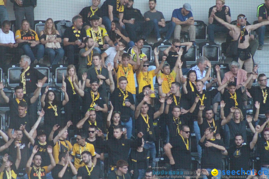 Fussball: FC Schaffhausen vs Young Boys, Schaffhausen, 15.09.2018