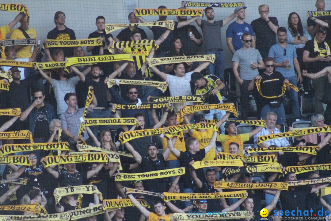 Fussball: FC Schaffhausen vs Young Boys, Schaffhausen, 15.09.2018