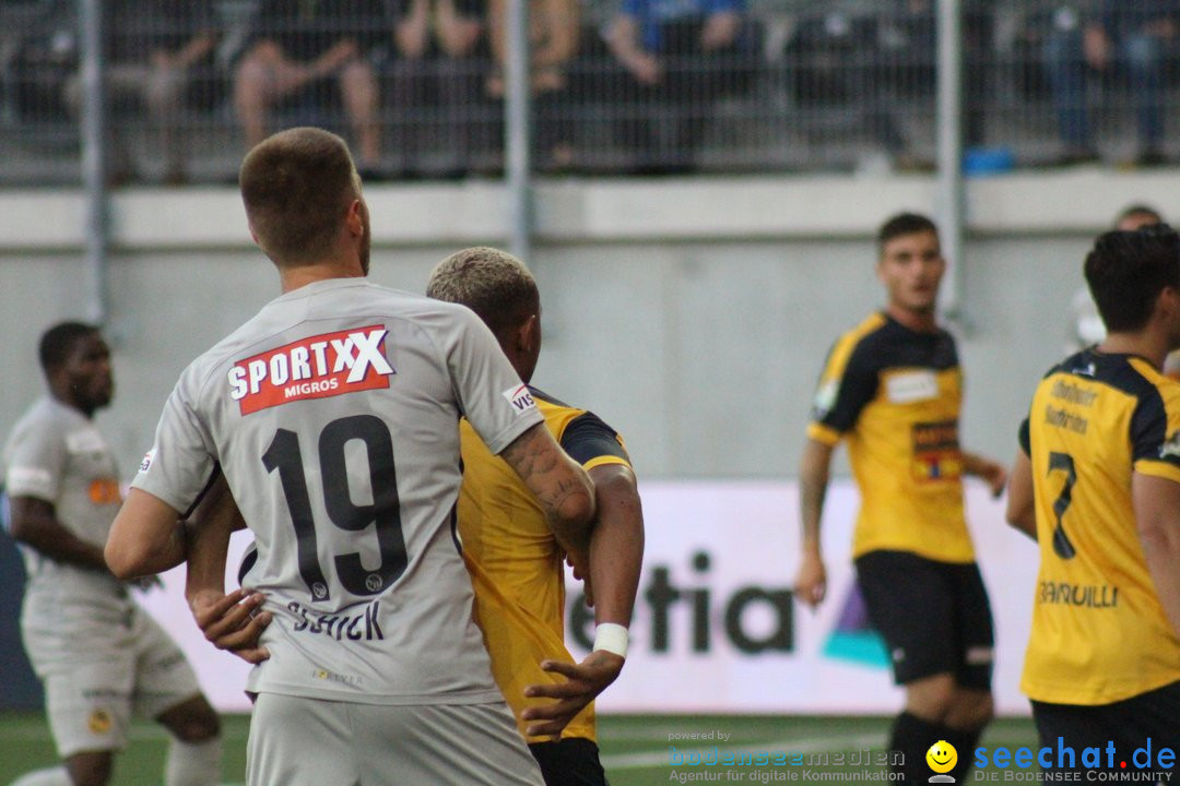 Fussball: FC Schaffhausen vs Young Boys, Schaffhausen, 15.09.2018